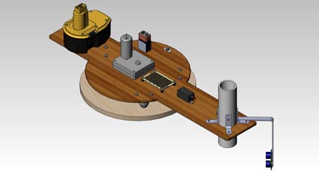 Rabbit Droppings Top Level Assembly (Isometric)